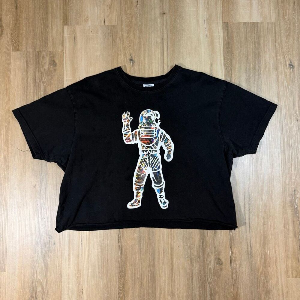Billionaire Boys Club BBC Cropped Top Astronaut Shirt Sz XXL Oversized Boxy Fit
